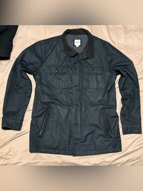 GAP Men's Black Utility Jacket M Tall